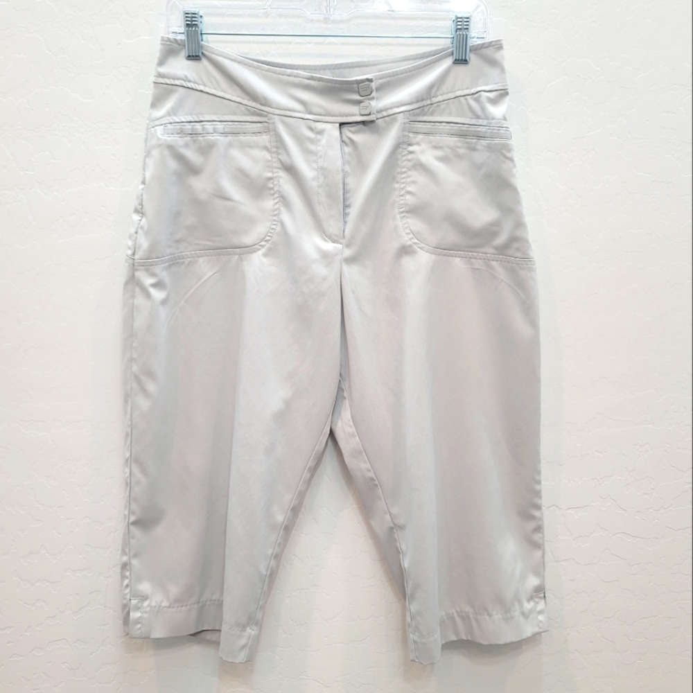 💕 Tail Light Gray Athleisure Bermuda Shorts Women's Size 8